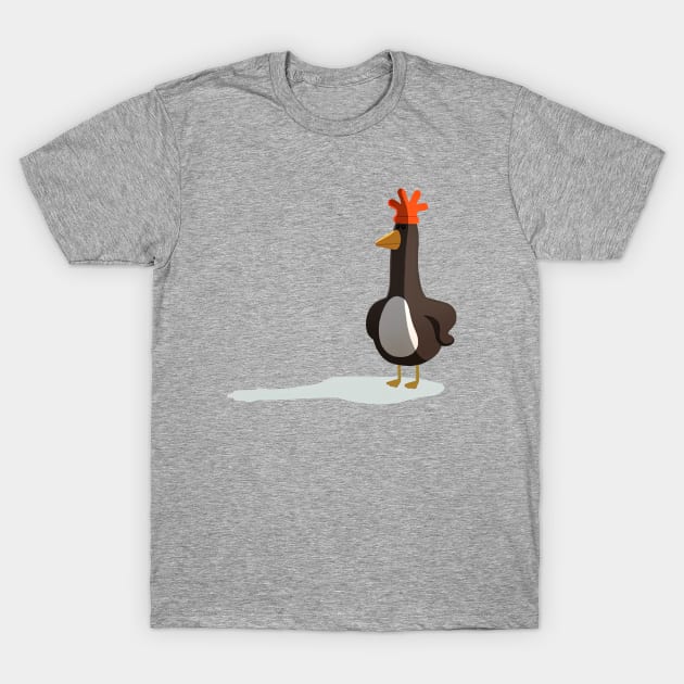 Feathers Mcgraw Chicken Cartoon Funny T-Shirt by Ac Vai